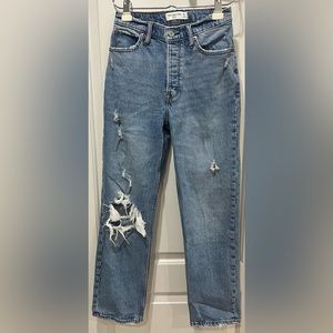 Abercrombie & Fitch Dad High Rise